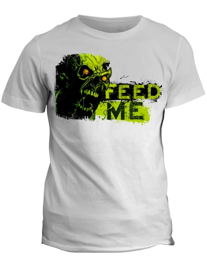 Tričko The Walking Dead - Feed me