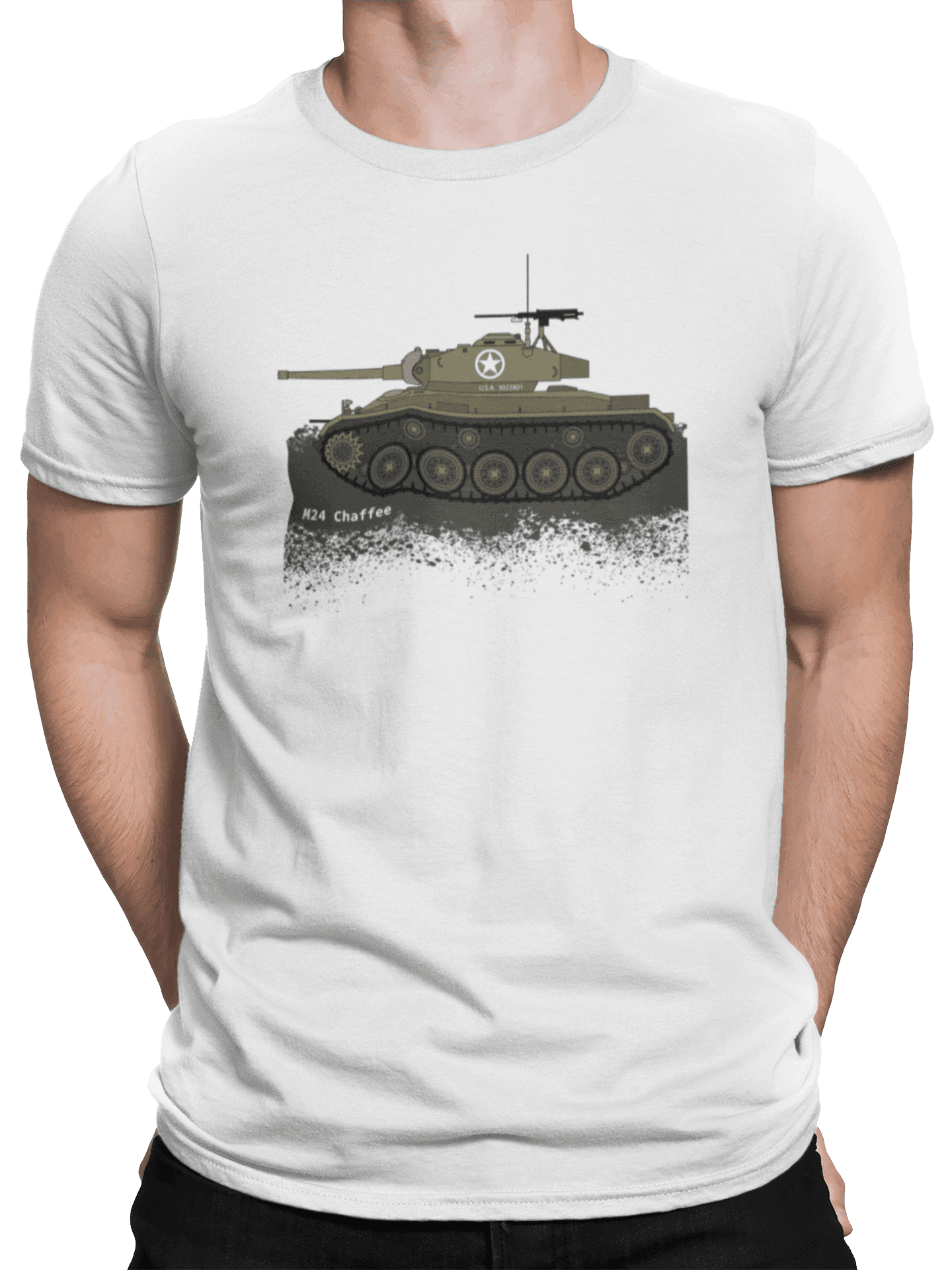 Tričko s potiskem Chaffee