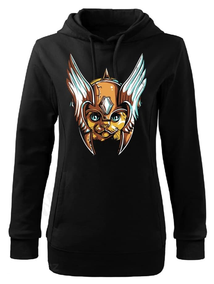 damska mikina vikings cat