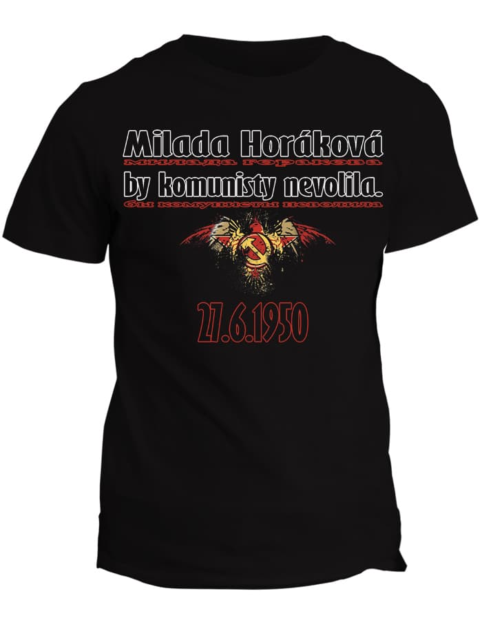 Tričko s potiskem Milada Horáková