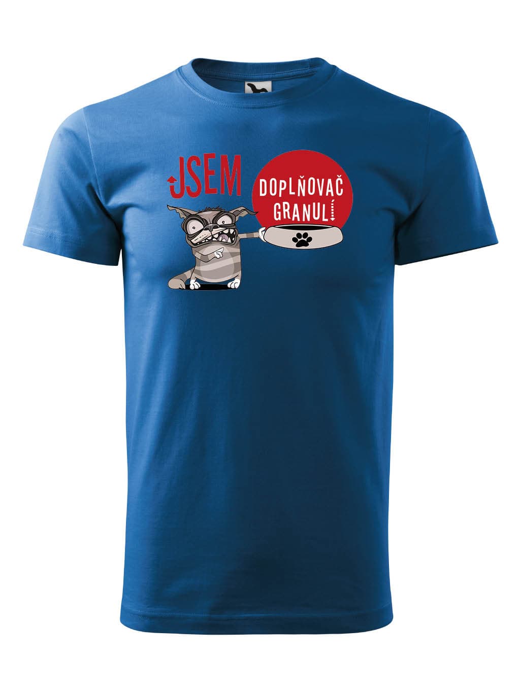 Tričko s potiskem Doplňovač granulí