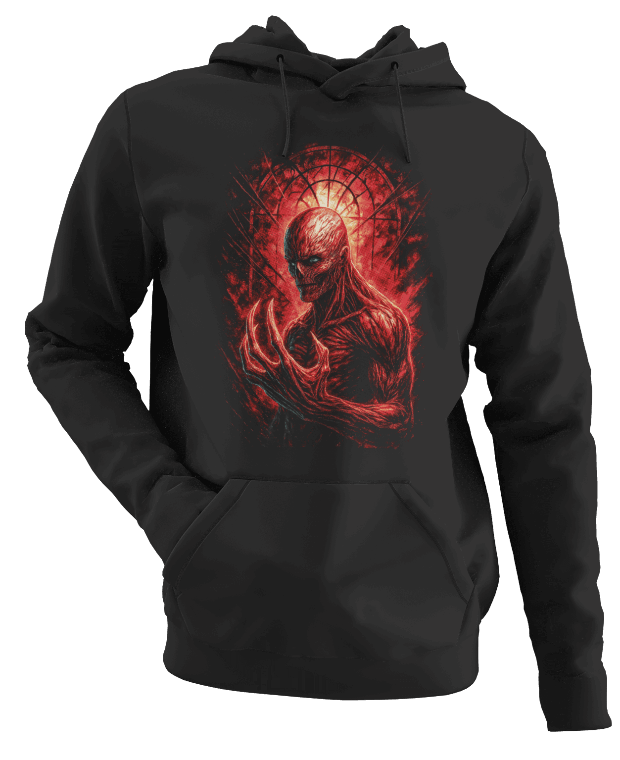 Mikina s potiskem stranger things vecna glory