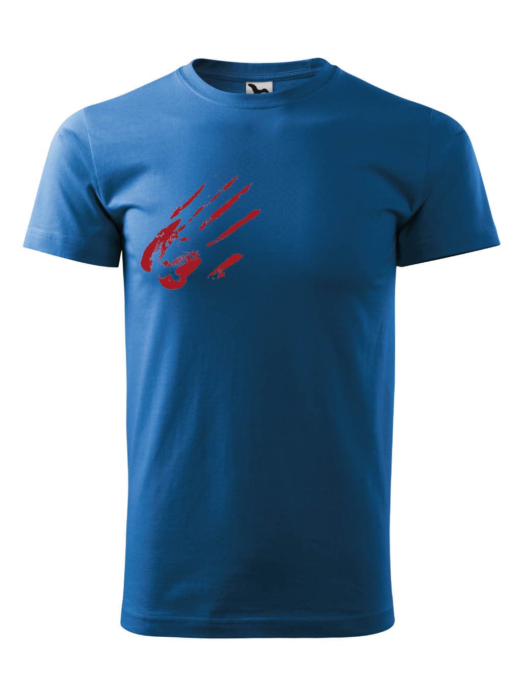 Tričko s potiskem Bloody hand