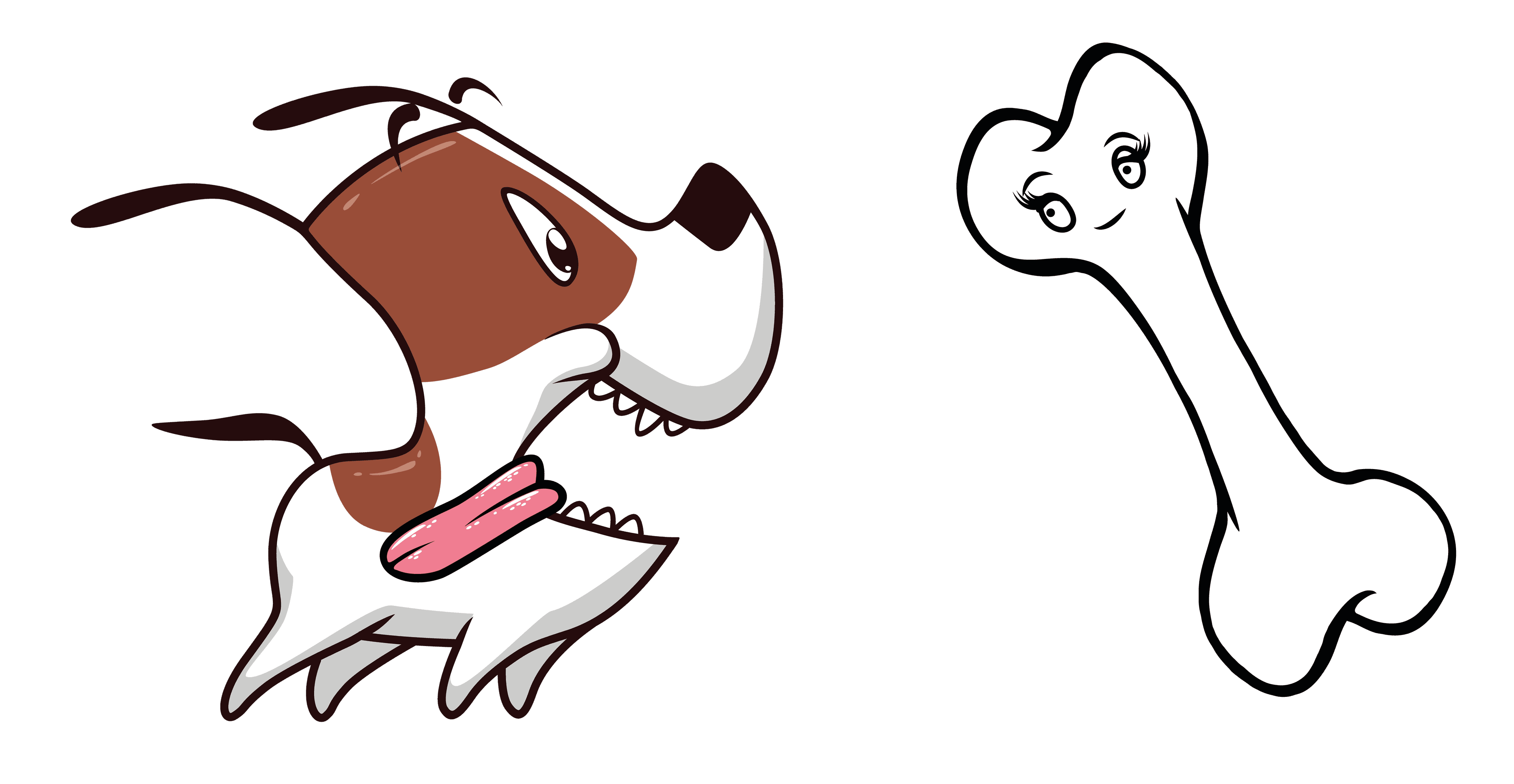 dog with bone nahled min