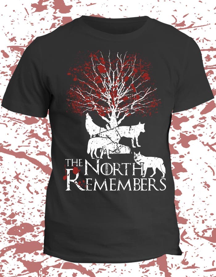 Tričko Game of Thrones - North remembers