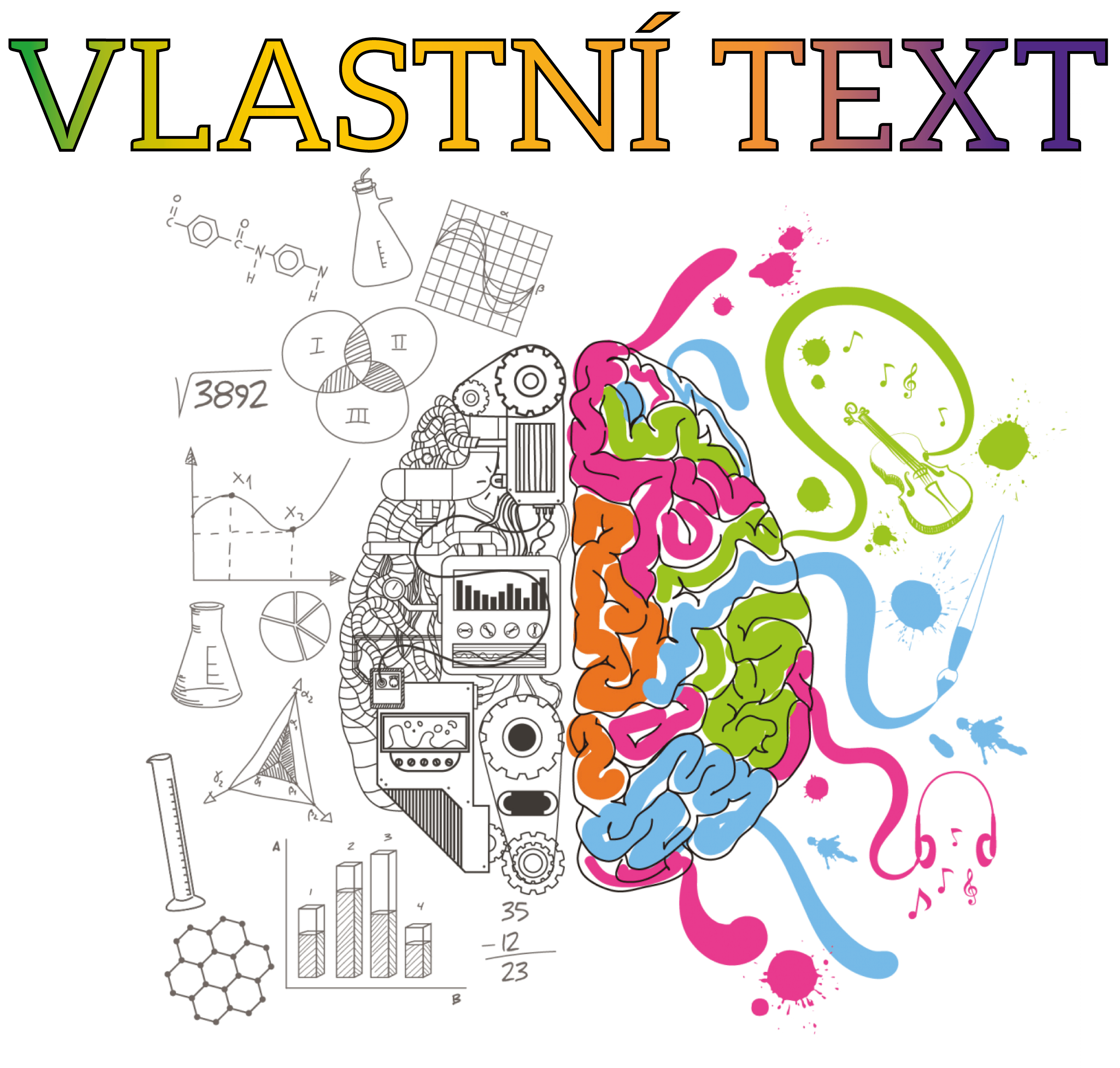 vlastni text predek