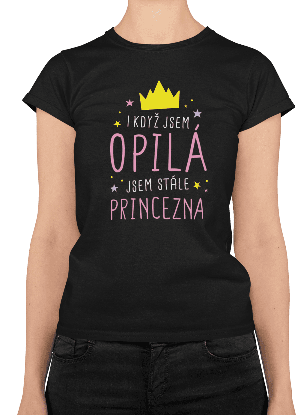 t shirt mockup featuring a smiling woman at a studio m841 (8) (1)