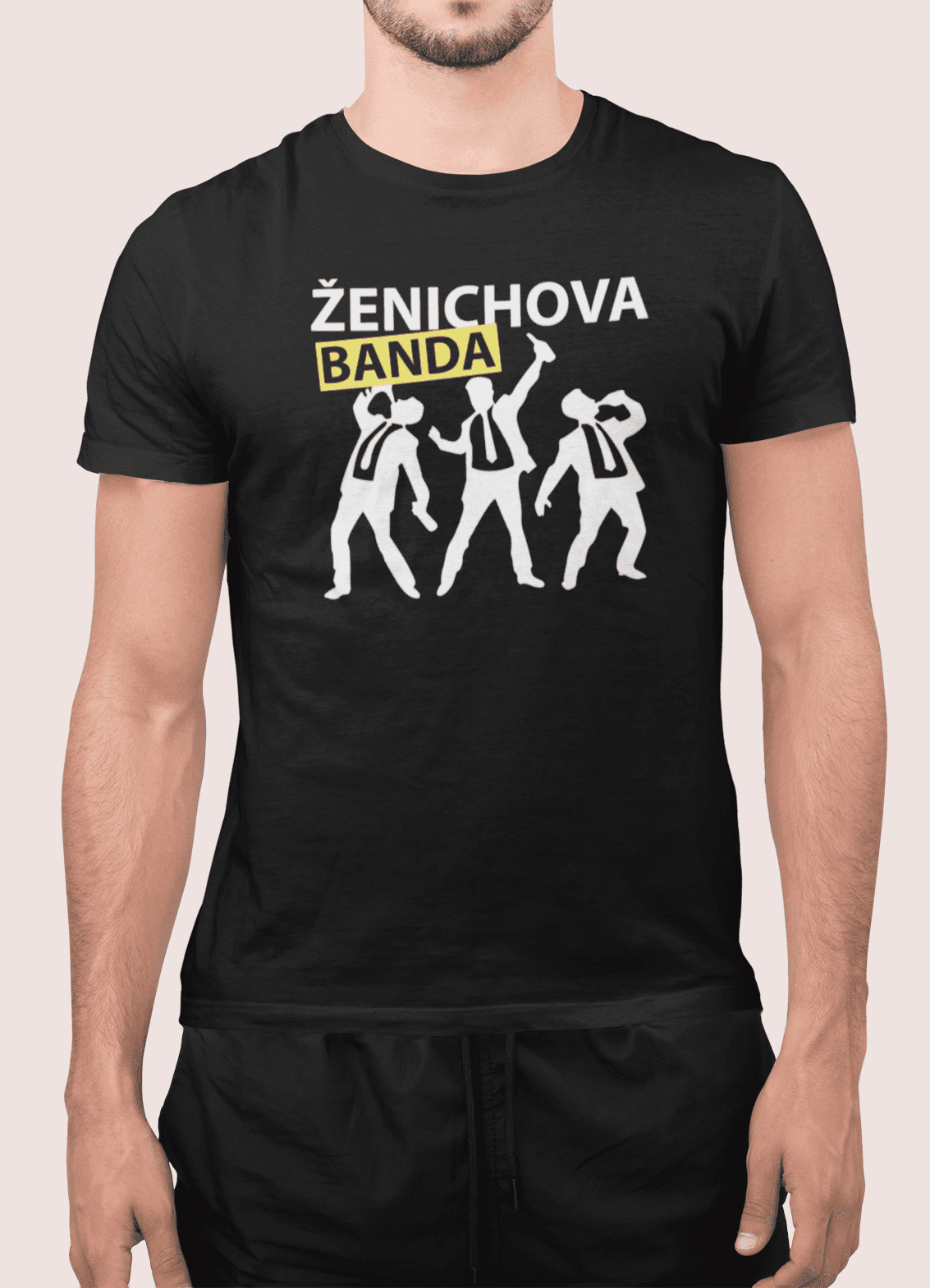 Tričko s potiskem Ženichova banda