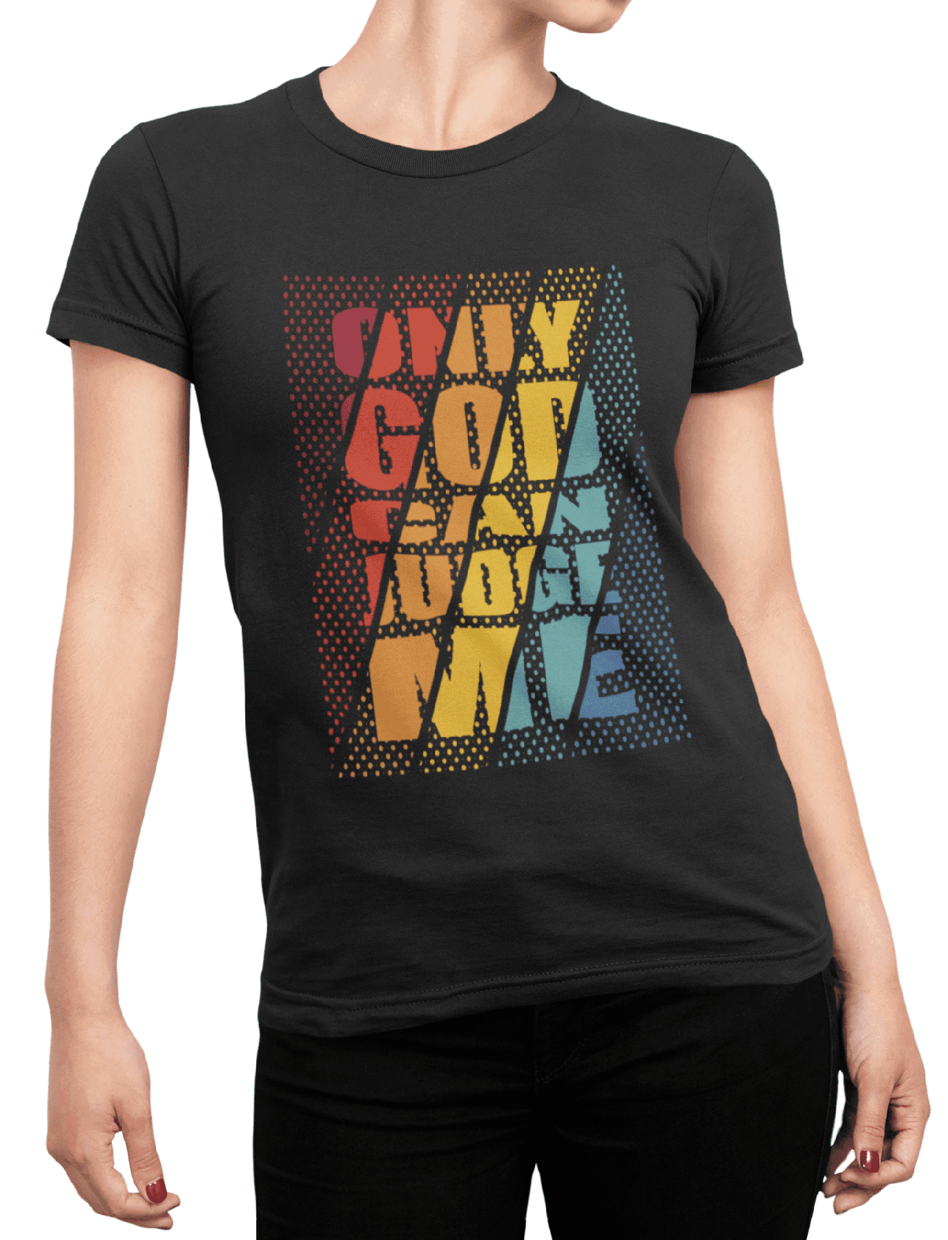 t shirt mockup of a woman posing with cropped face 87 el (1) min