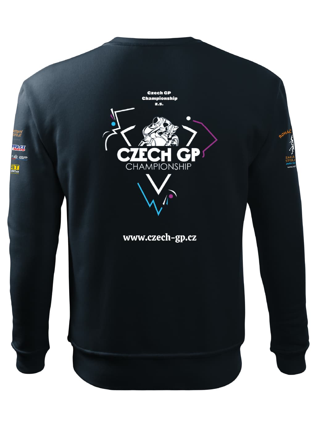Unisex mikina bez kapsy a kapuce Czech GP Championship