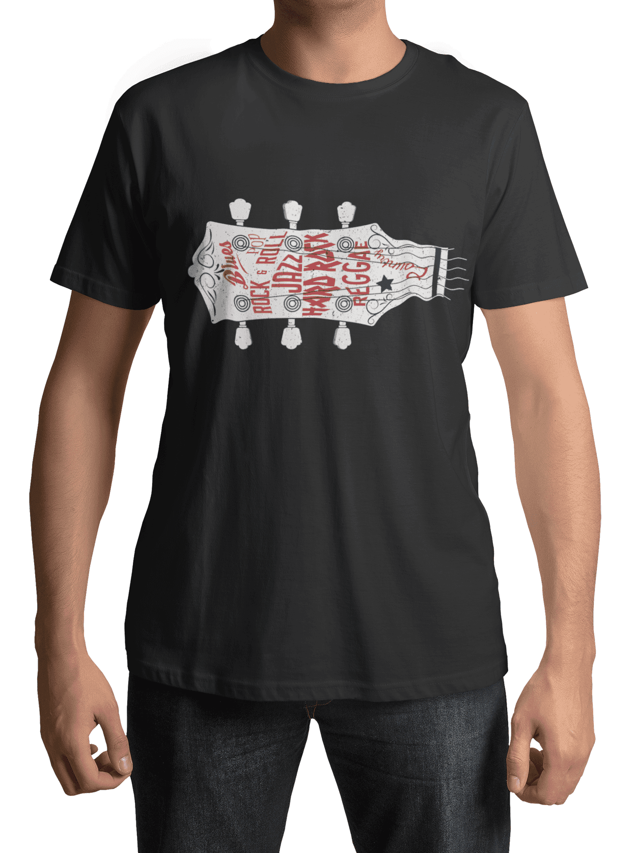 cropped face mockup of a man wearing a t shirt and posing against a plain backdrop 4412 el1 min