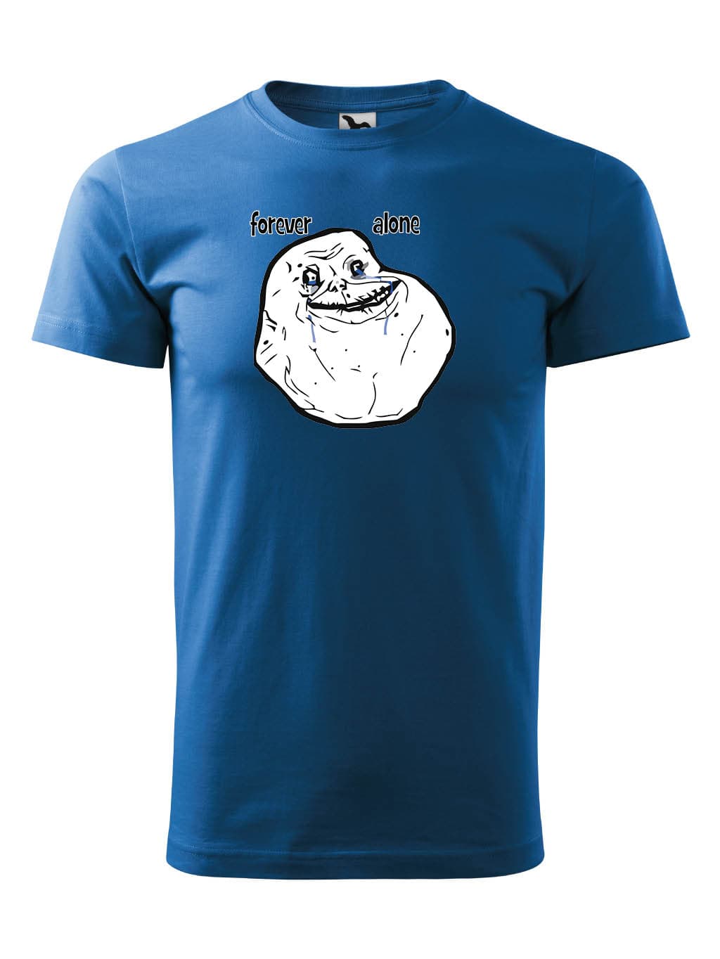 Tričko s potiskem MEME Forever Alone
