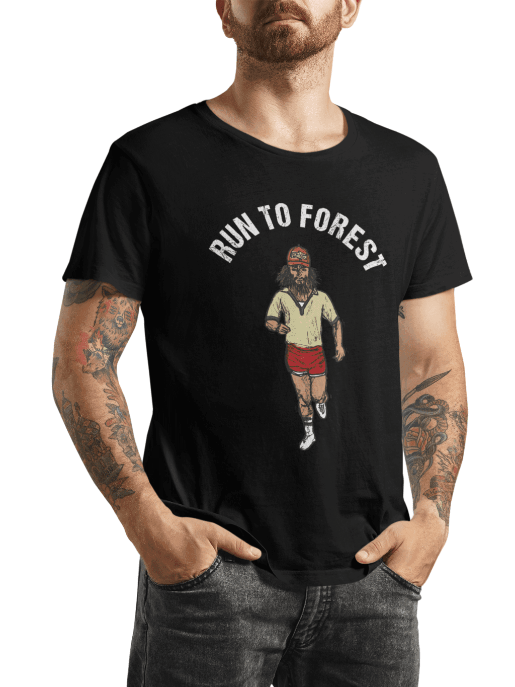 t shirt mockup of a bearded tattooed cropped face man at a studio m5364 r el2 (6) (1)