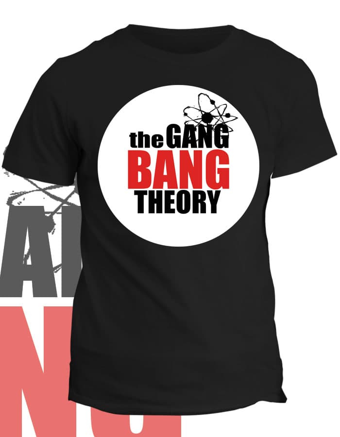 Tričko s potiskem Gang Bang Theory