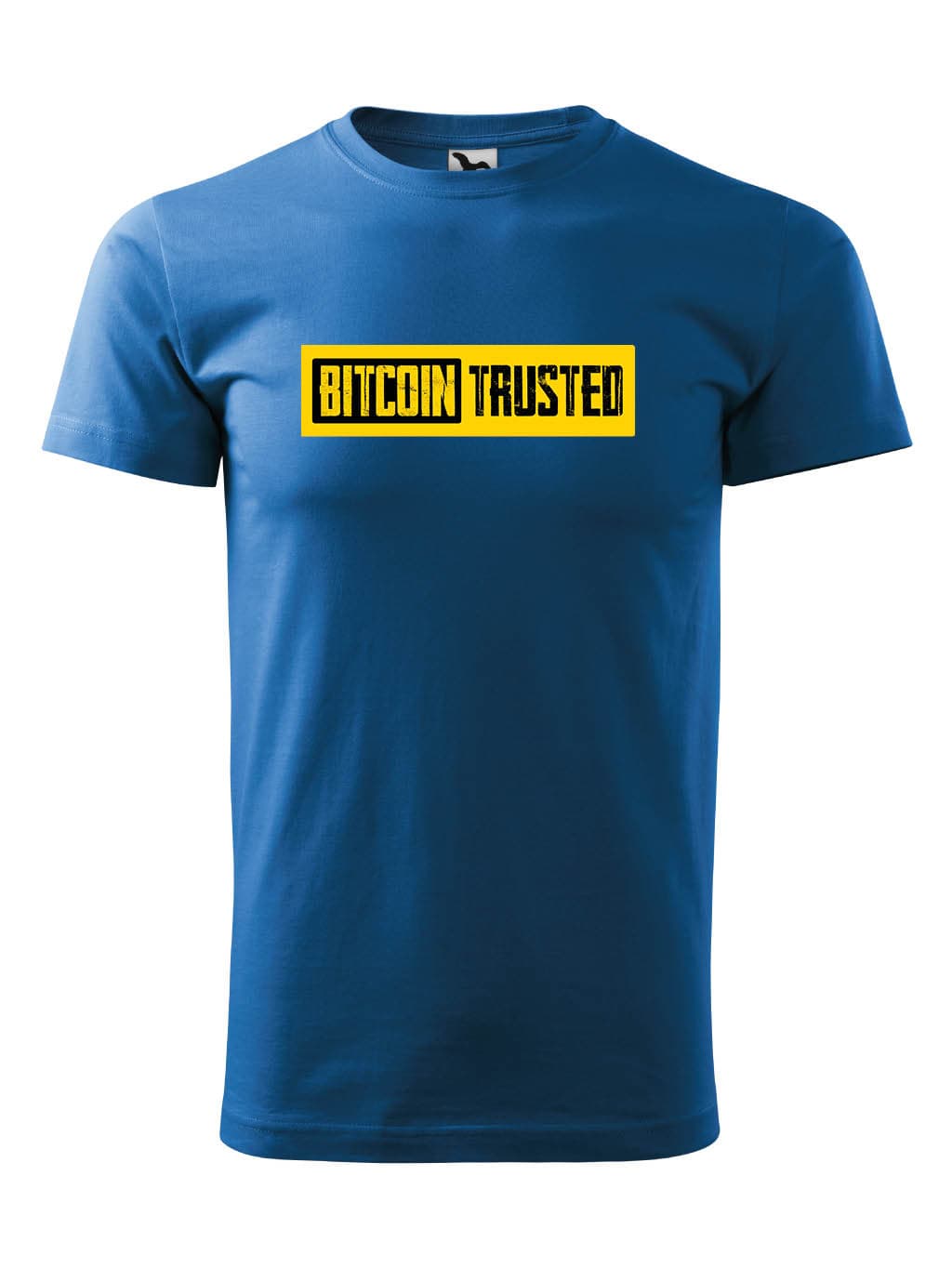 Tričko s potiskem Bitcoin trusted