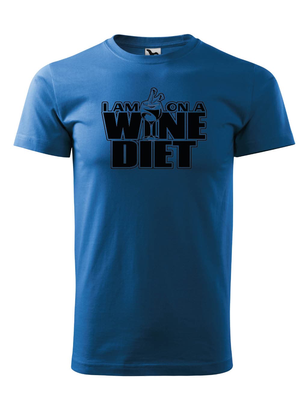 Tričko s potiskem Wine diet