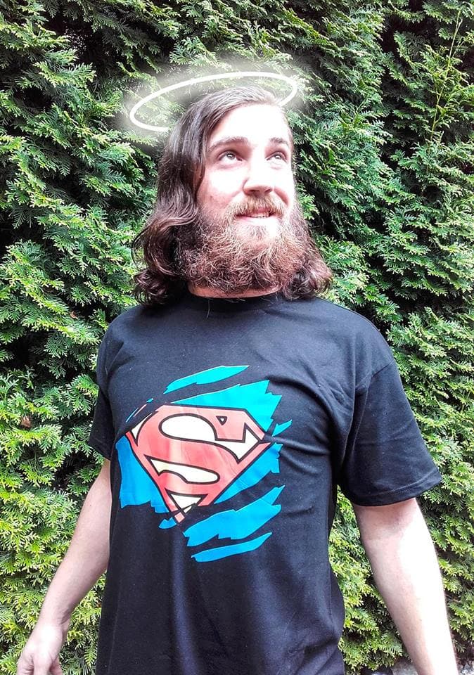 Tričko s potiskem Superman