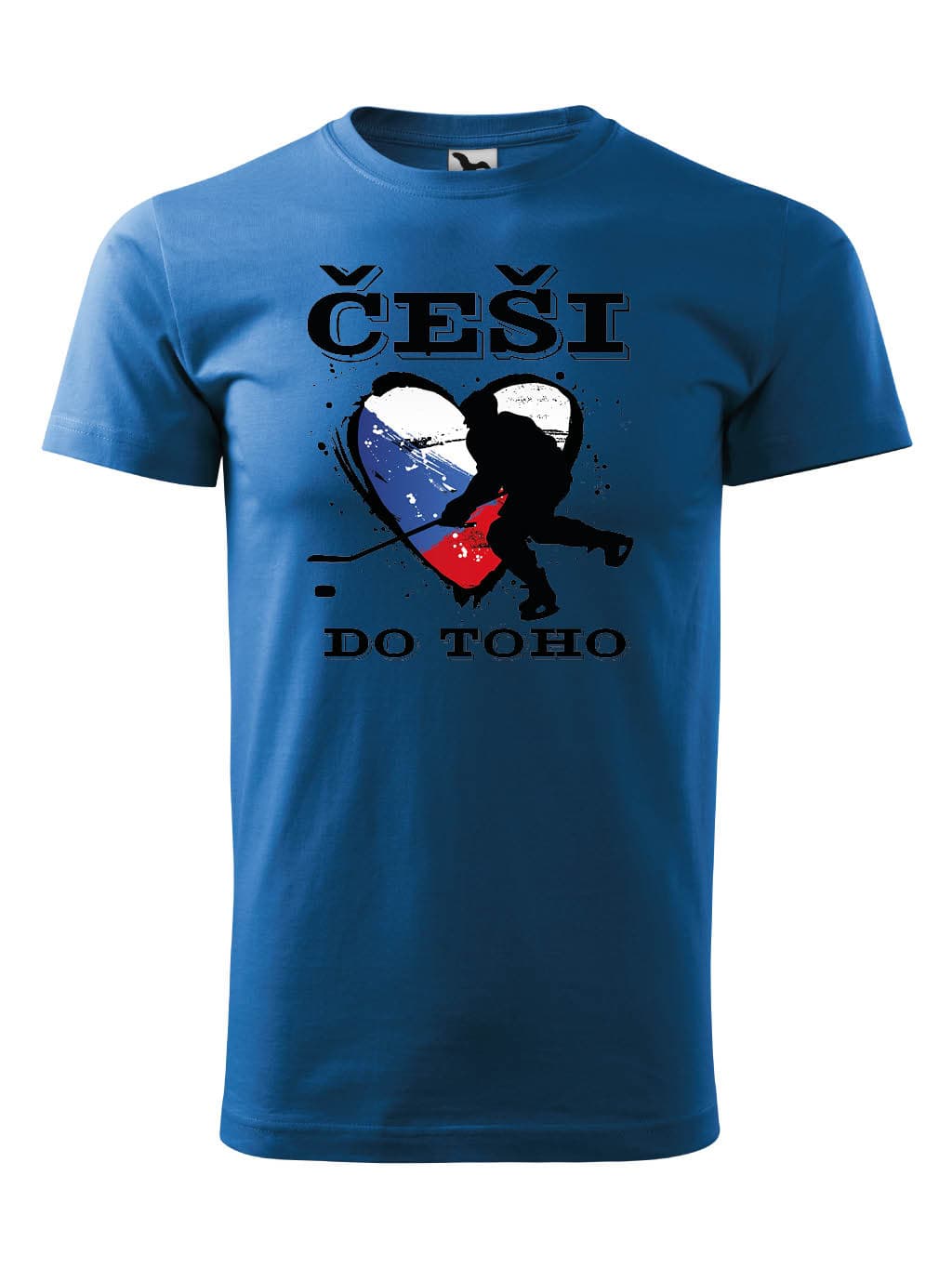 Tričko s potiskem Češi do toho 2