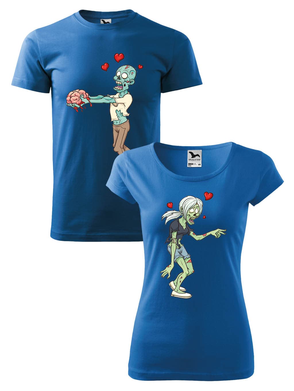Trička pro páry Zombie Love