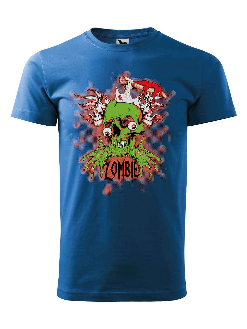 Tričko s potiskem Barevný Zombie