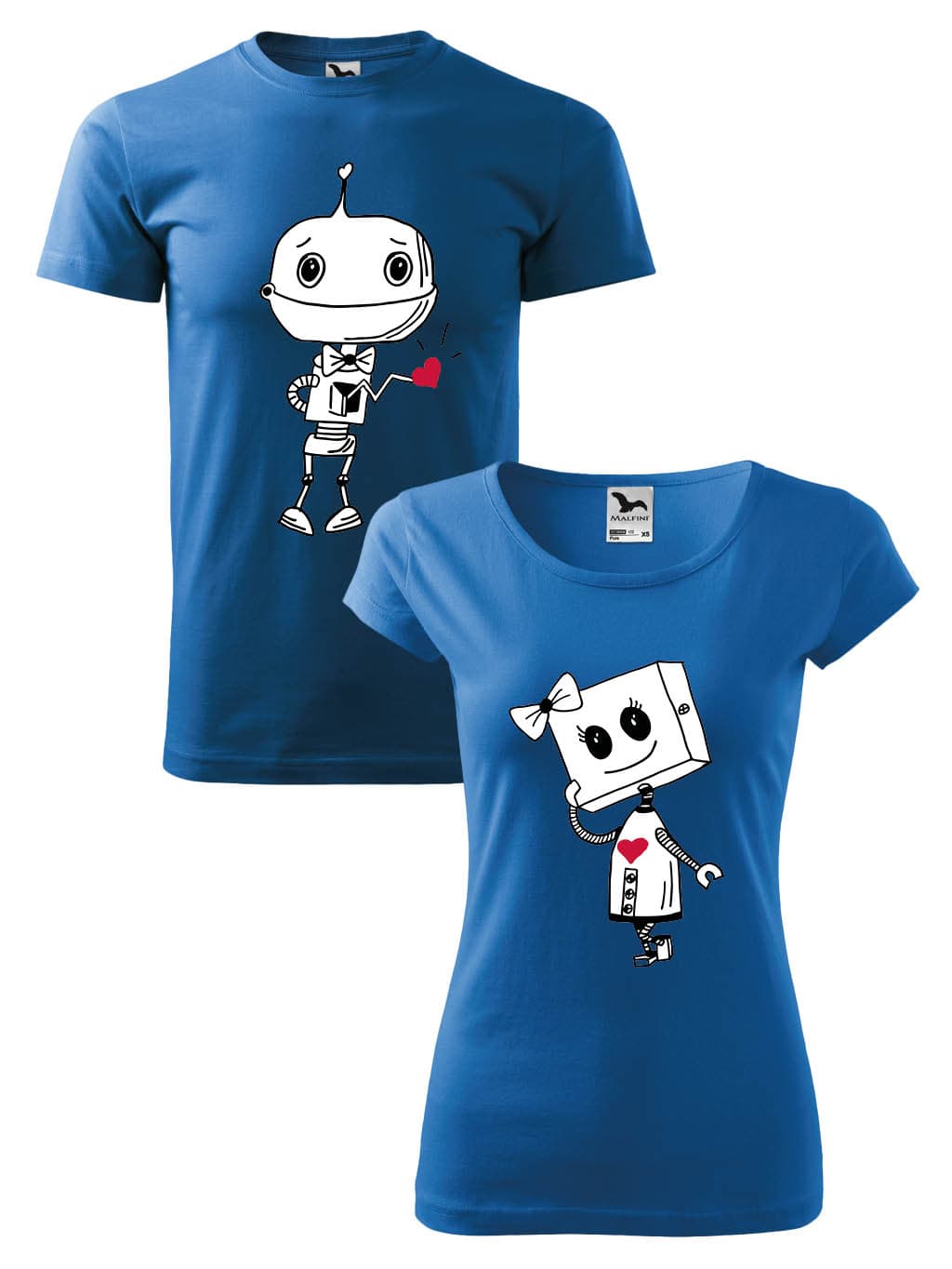 Trička pro páry Robot Love