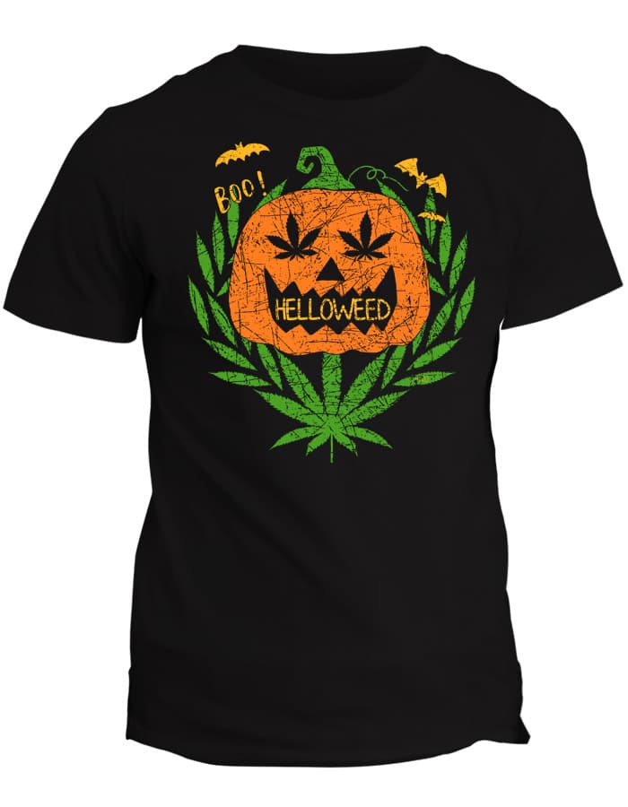 Tričko s potiskem Helloweed