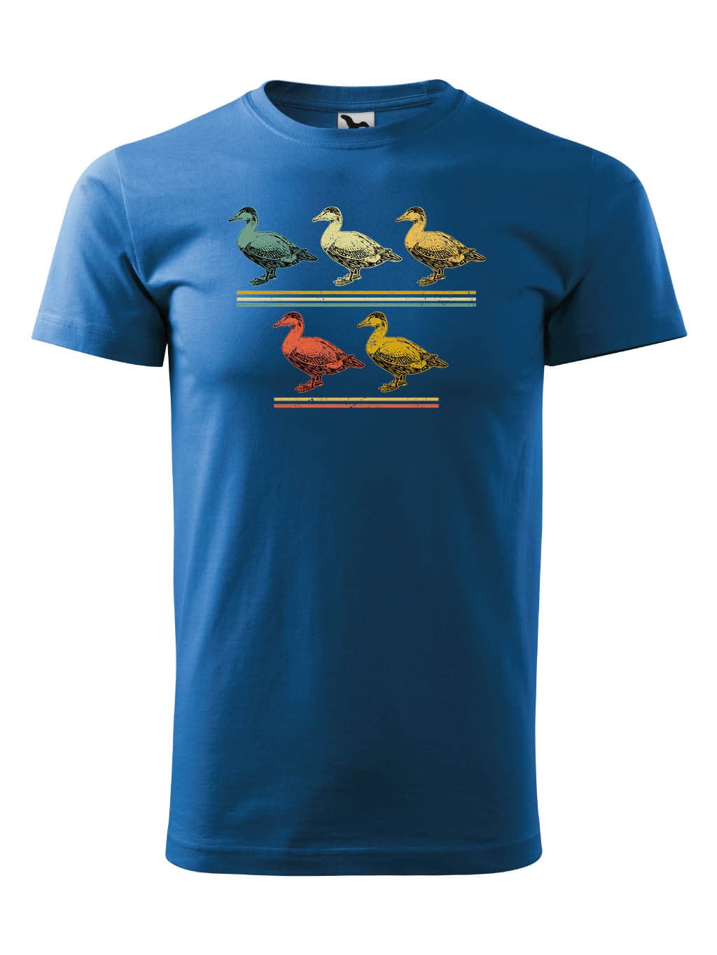 Tričko s potiskem Retro duck