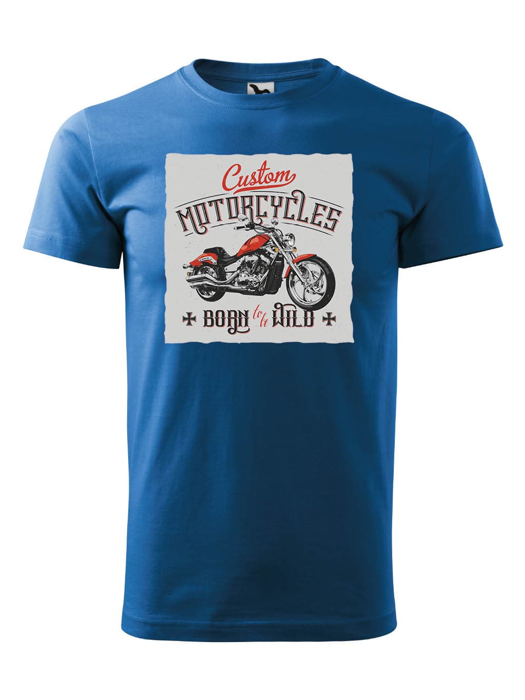 Tričko s potiskem Custom motorcycles