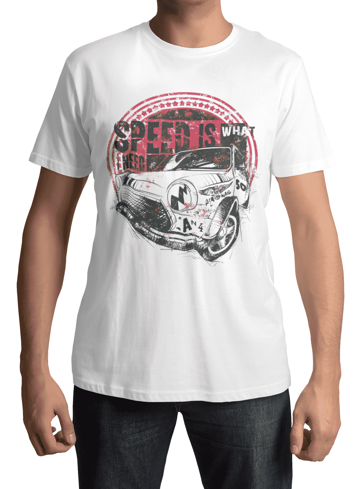 Tričko s potiskem Speed mini