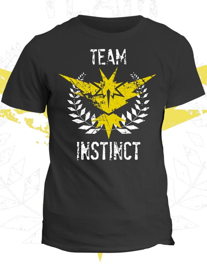 Pokémon tričko Team Instinct