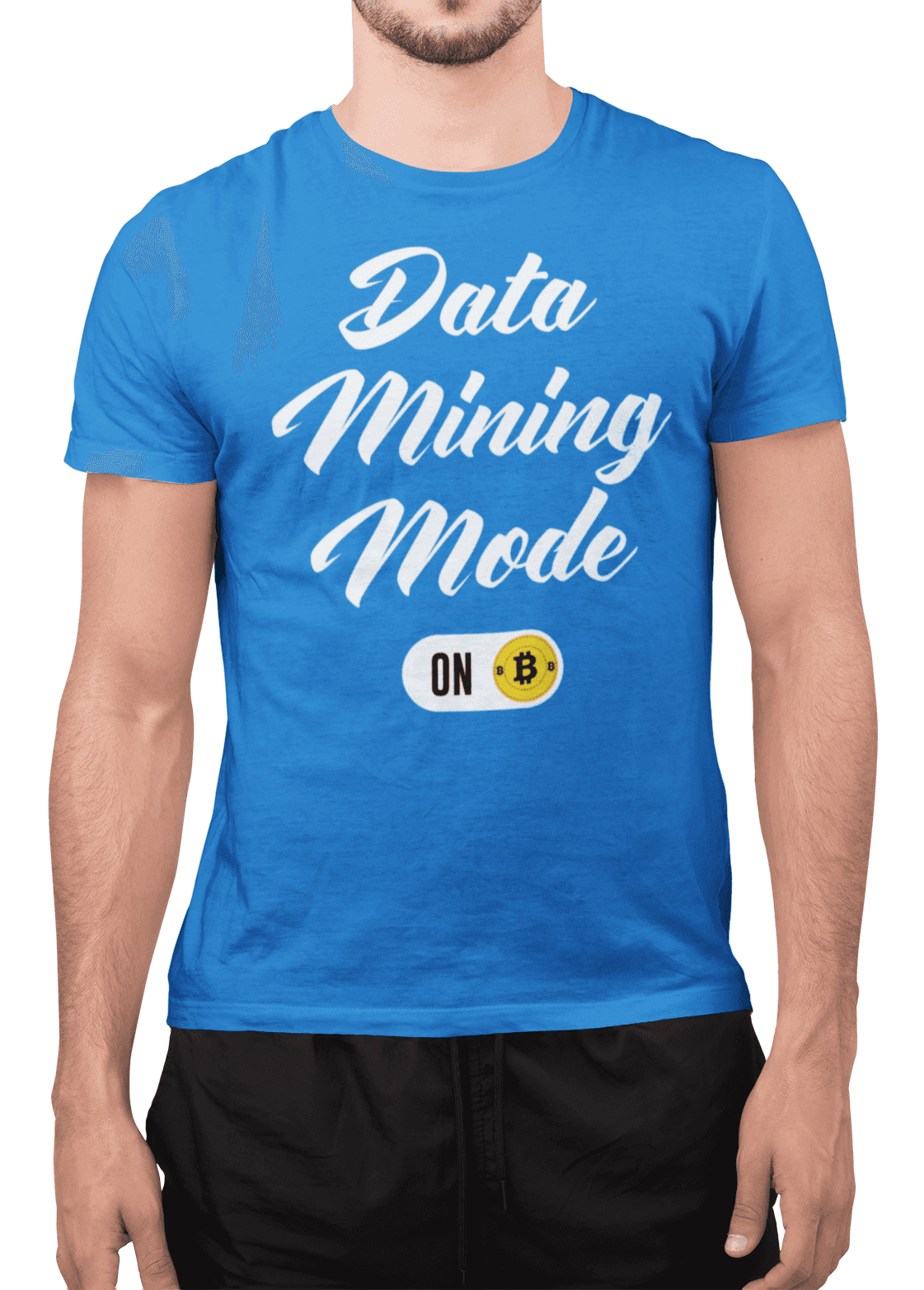Tričko s potiskem Mining mode