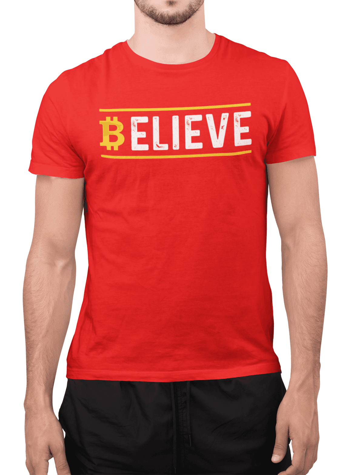 Tričko s potiskem Believe