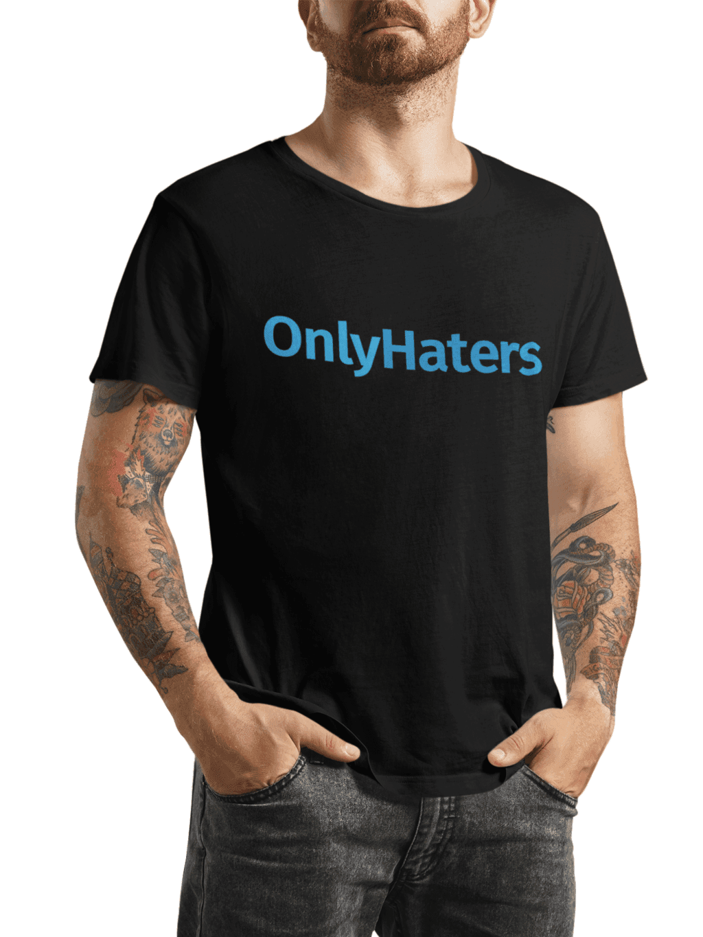 t shirt mockup of a bearded tattooed cropped face man at a studio m5364 r el2 (9) (1)