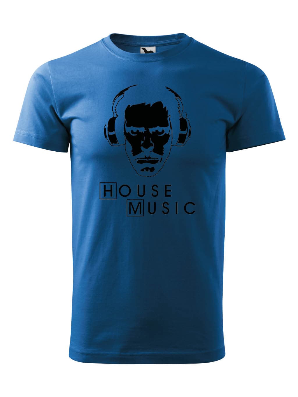 Tričko s potiskem HOUSE MUSIC