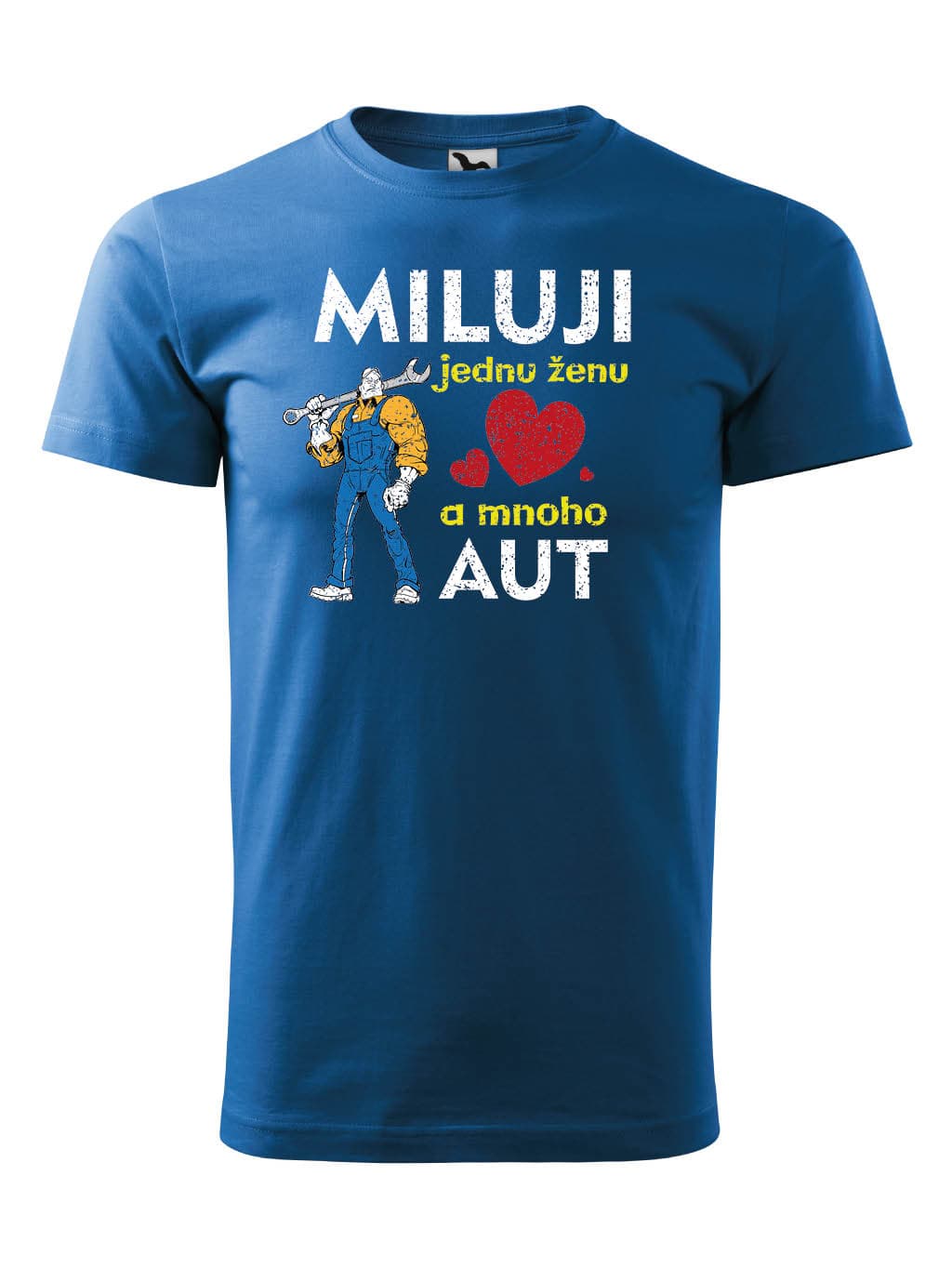 Tričko s potiskem Milovník Aut