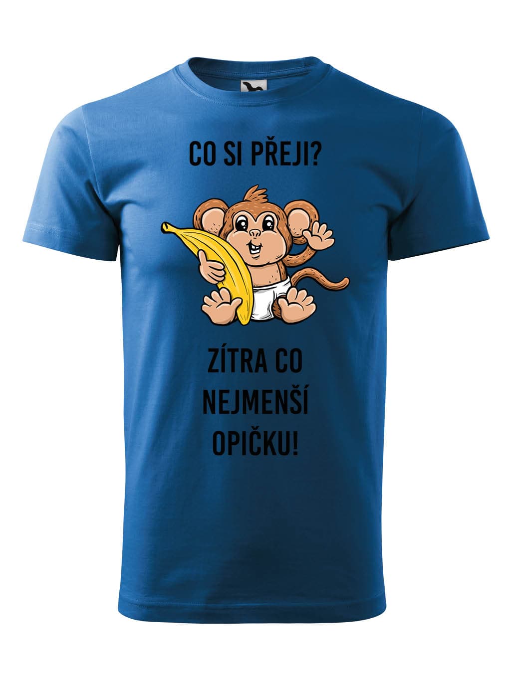Tričko s potiskem Opička