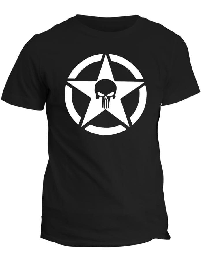 Tričko Punisher pentagram