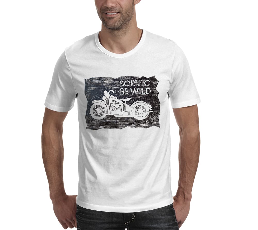 Tričko s potiskem Born to be wild