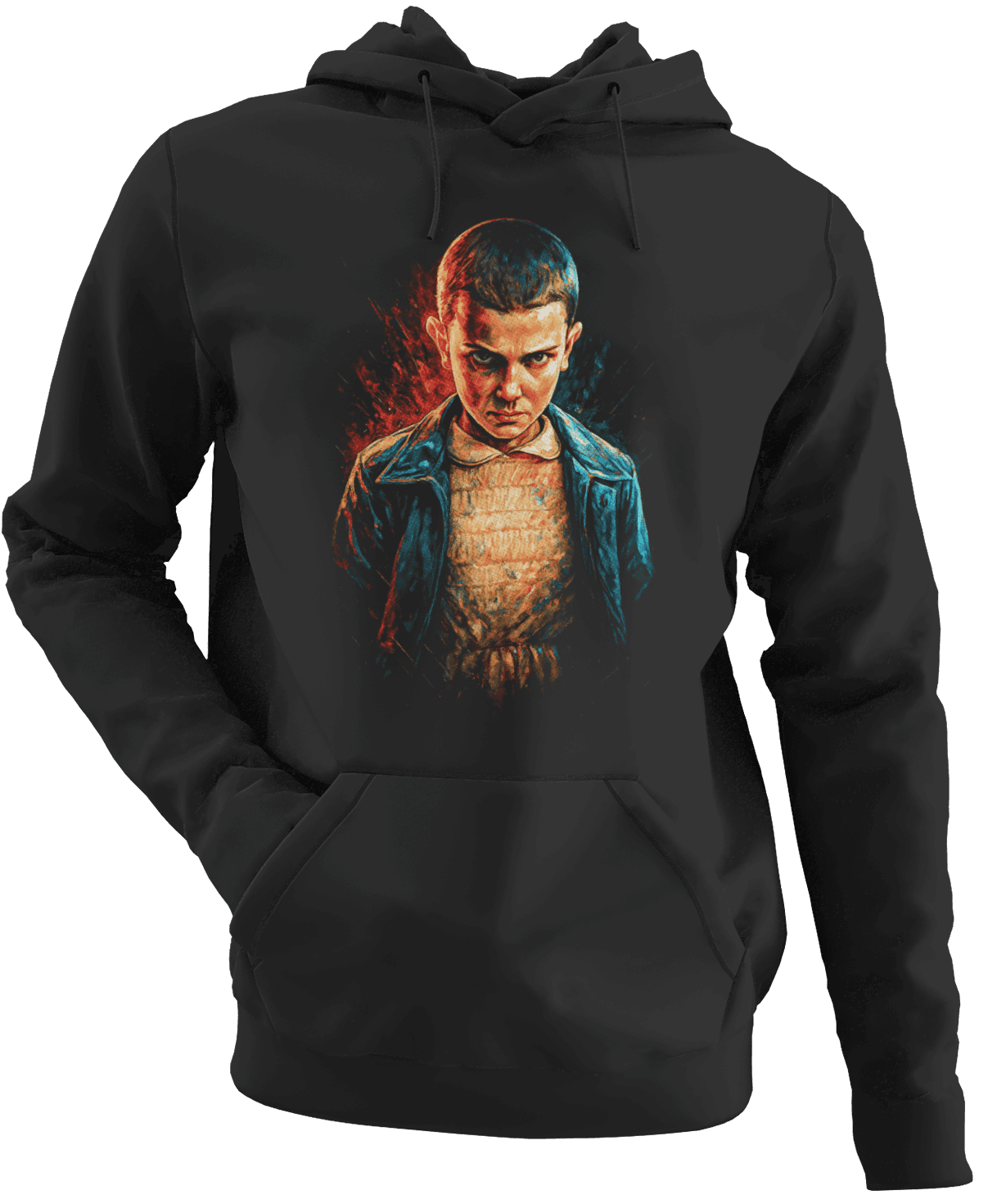 Mikina s potiskem stranger things eleven fight mode