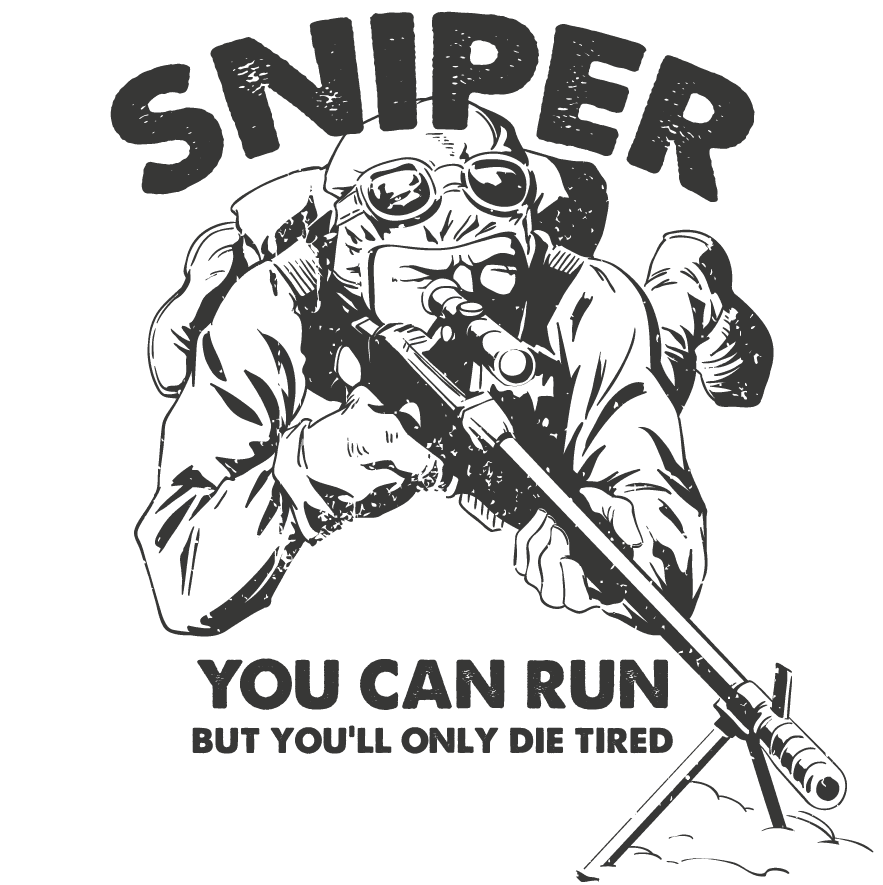 Hrnek s potiskem Sniper elite