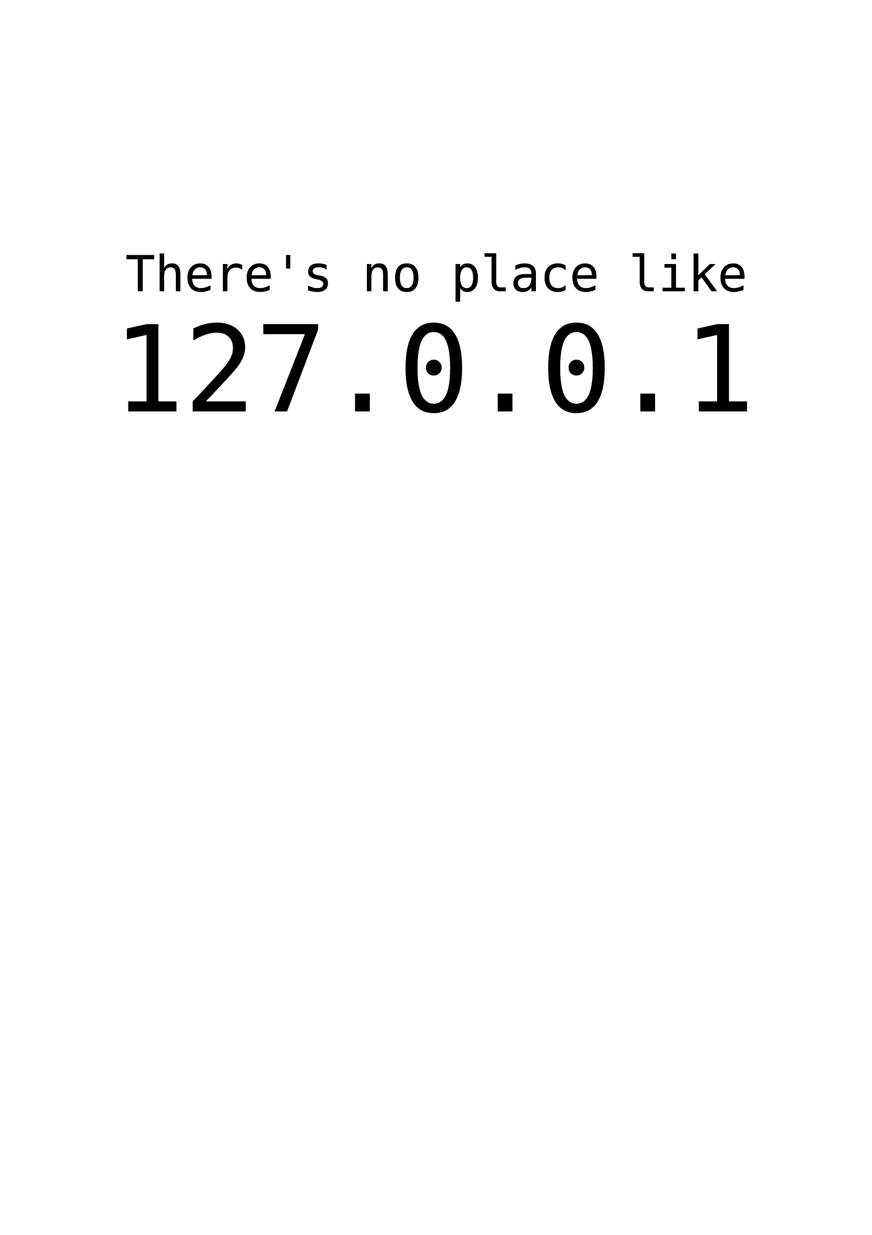 127.0.0.1 black