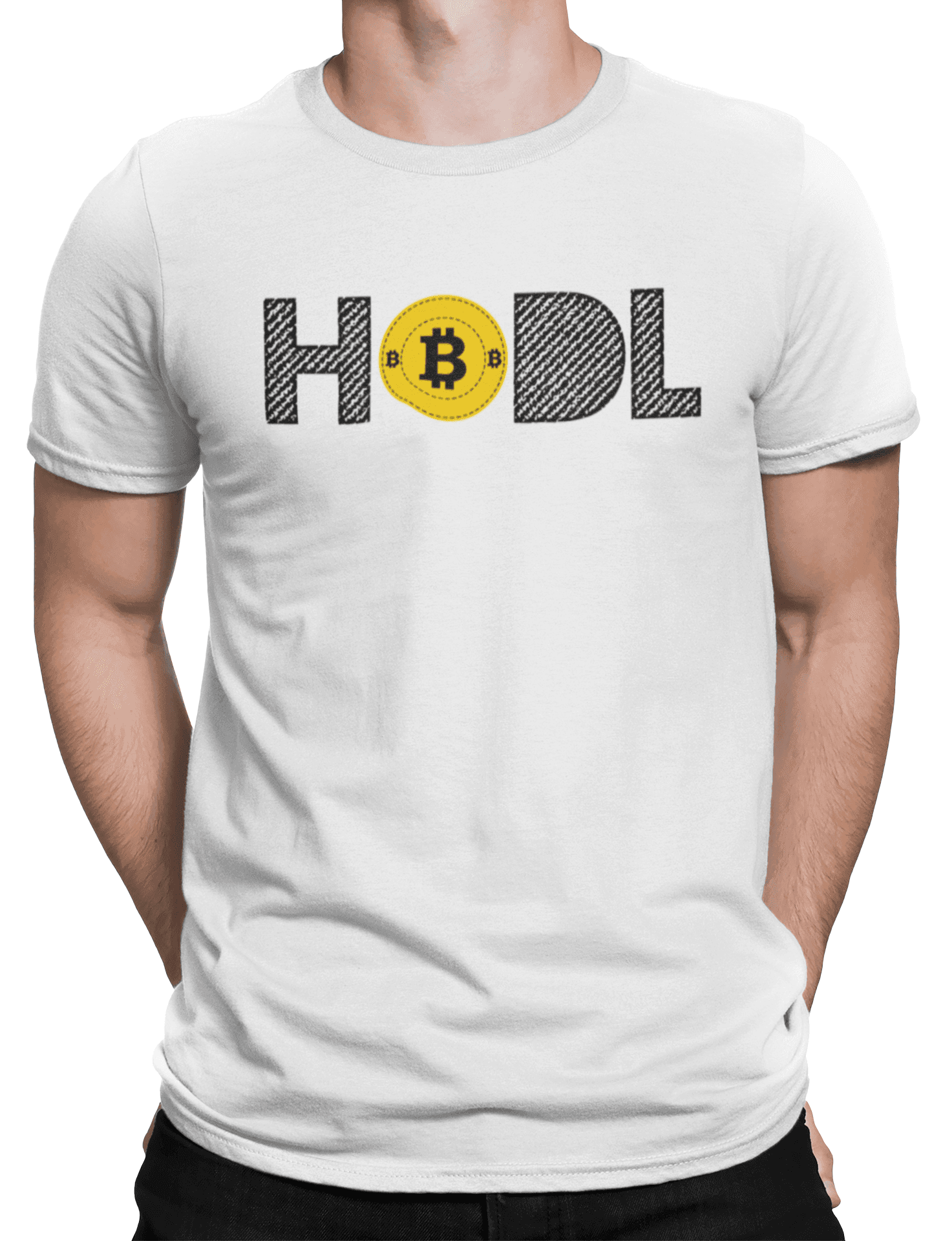 Tričko s potiskem Hodl