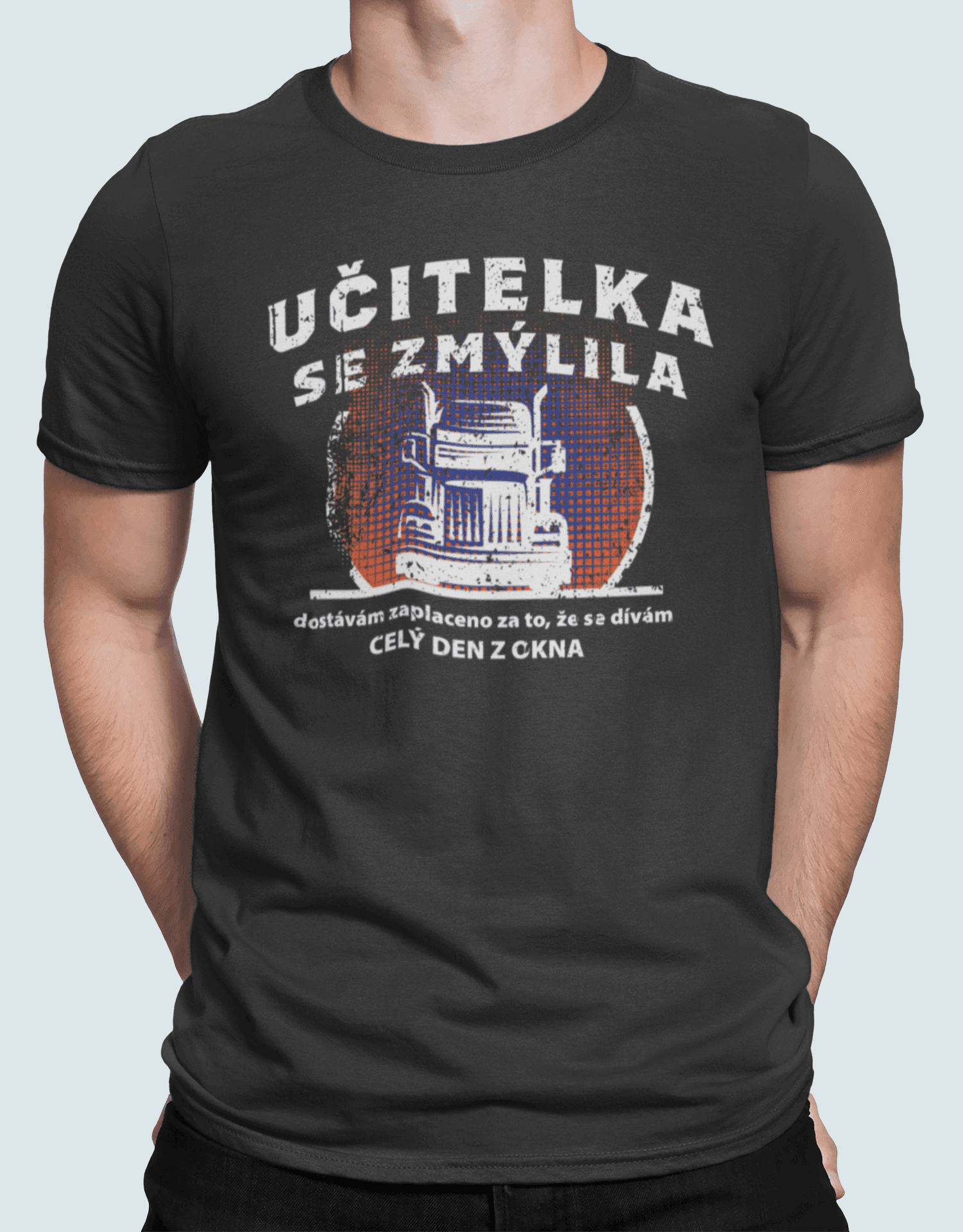 Tričko s potiskem Kamioňák 2