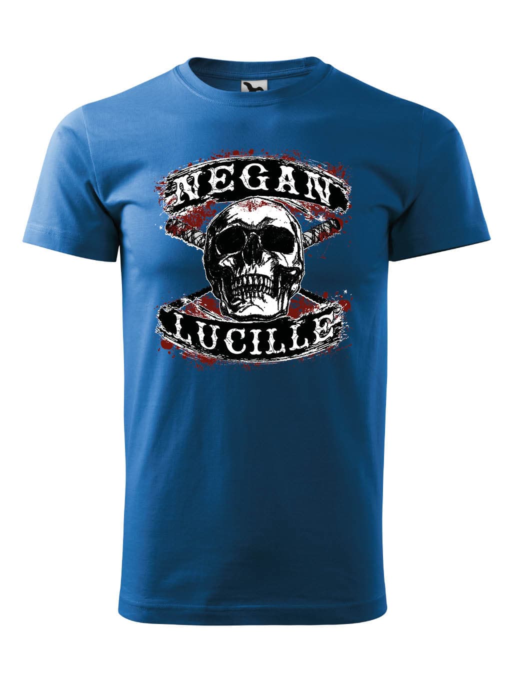 Tričko The Walking Dead - Negan Lucille skull