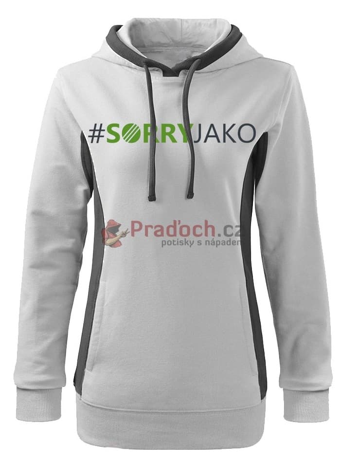 damska mikina sorry jako