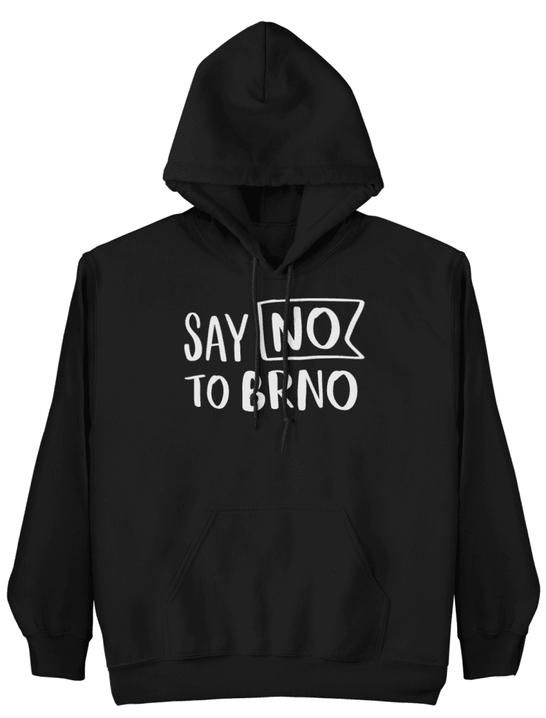 mikina say no to brno