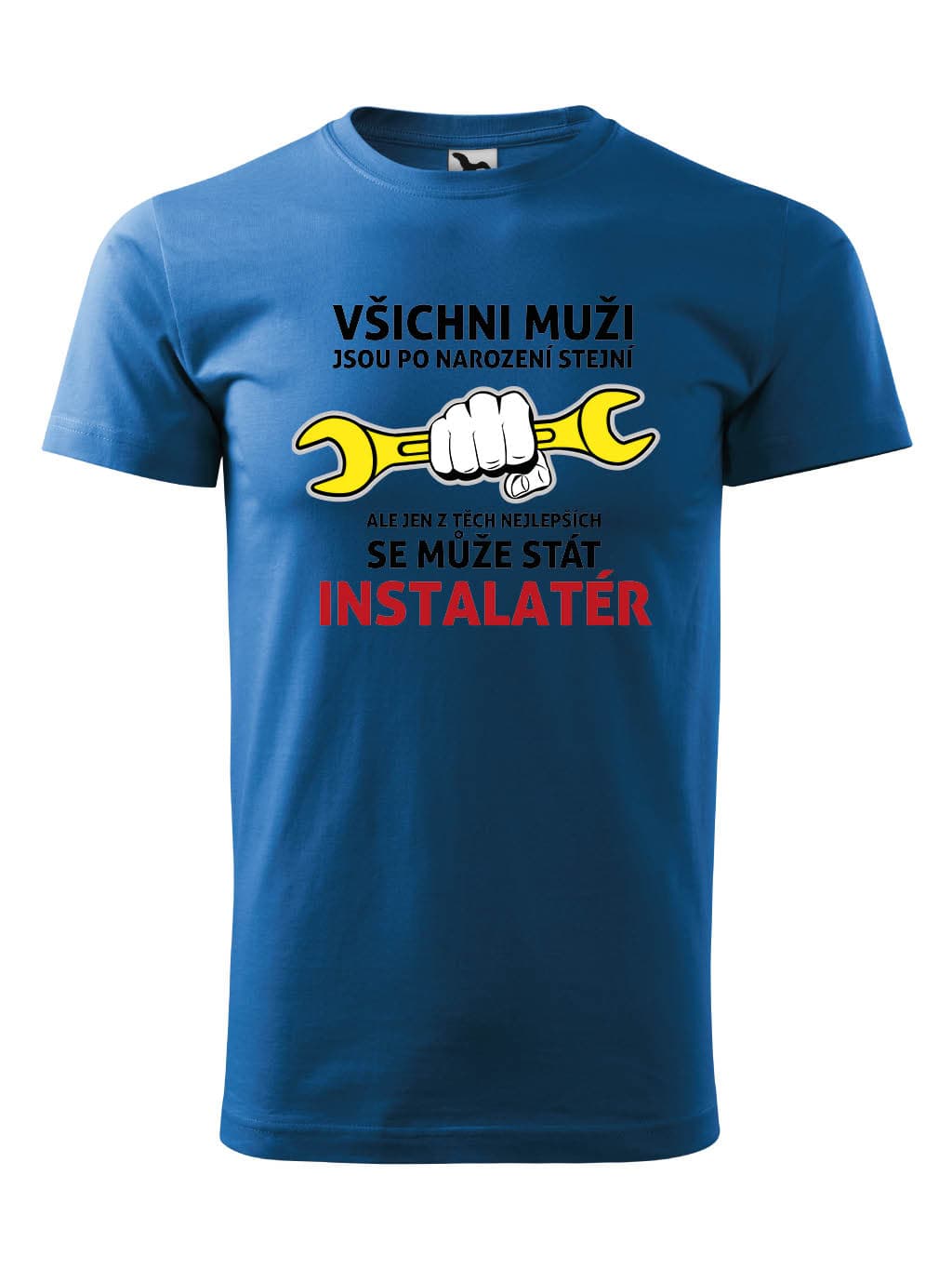 Tričko s potiskem Nejlepší instalatér