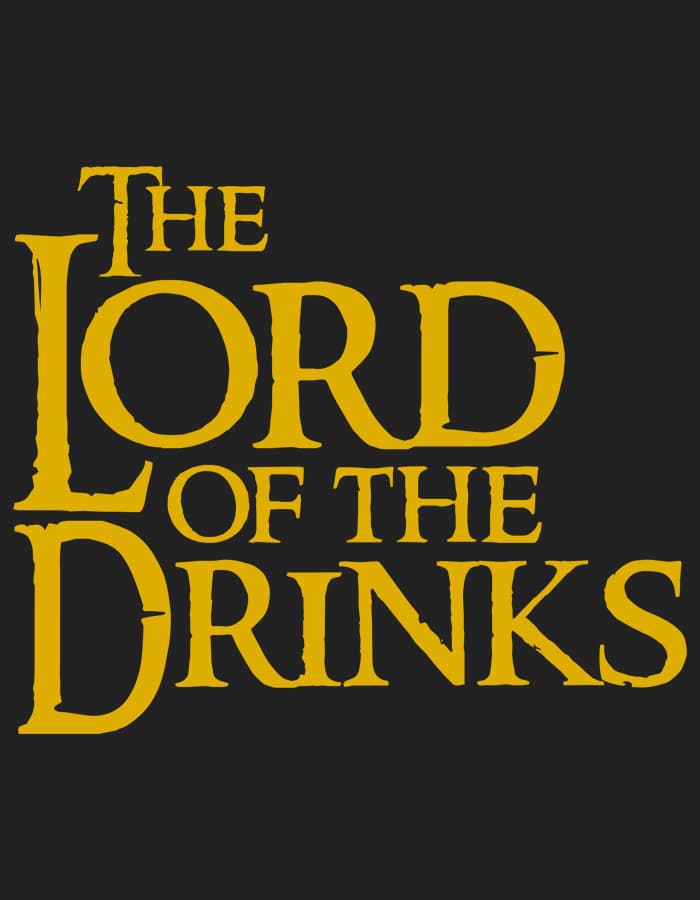Tričko s potiskem Lord of the Drinks