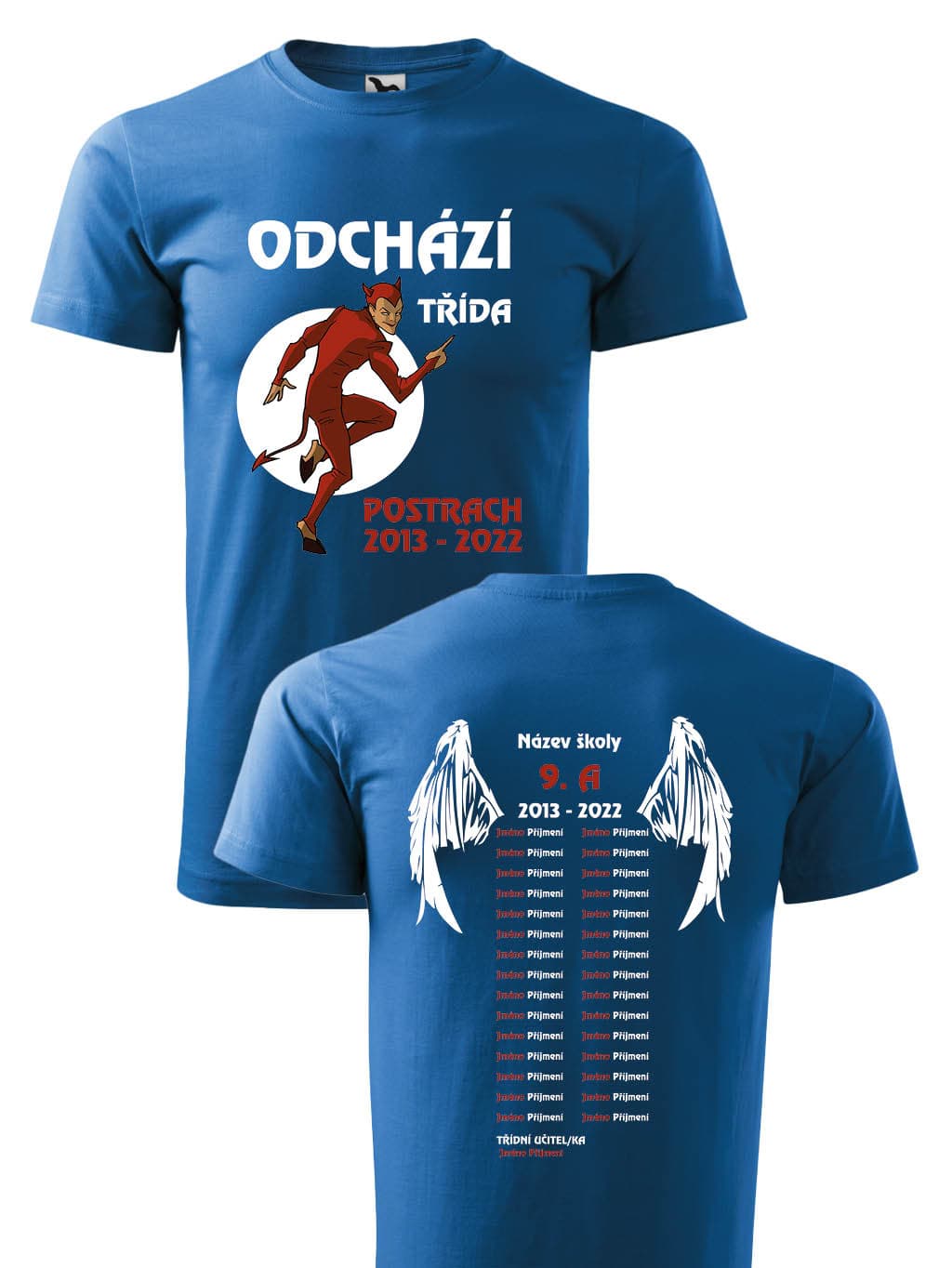 Školní tričko Odchází postrach