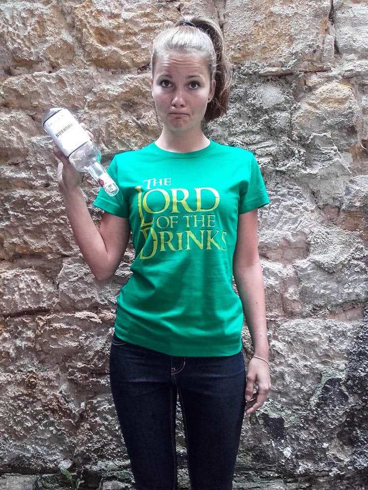 Tričko s potiskem Lord of the Drinks